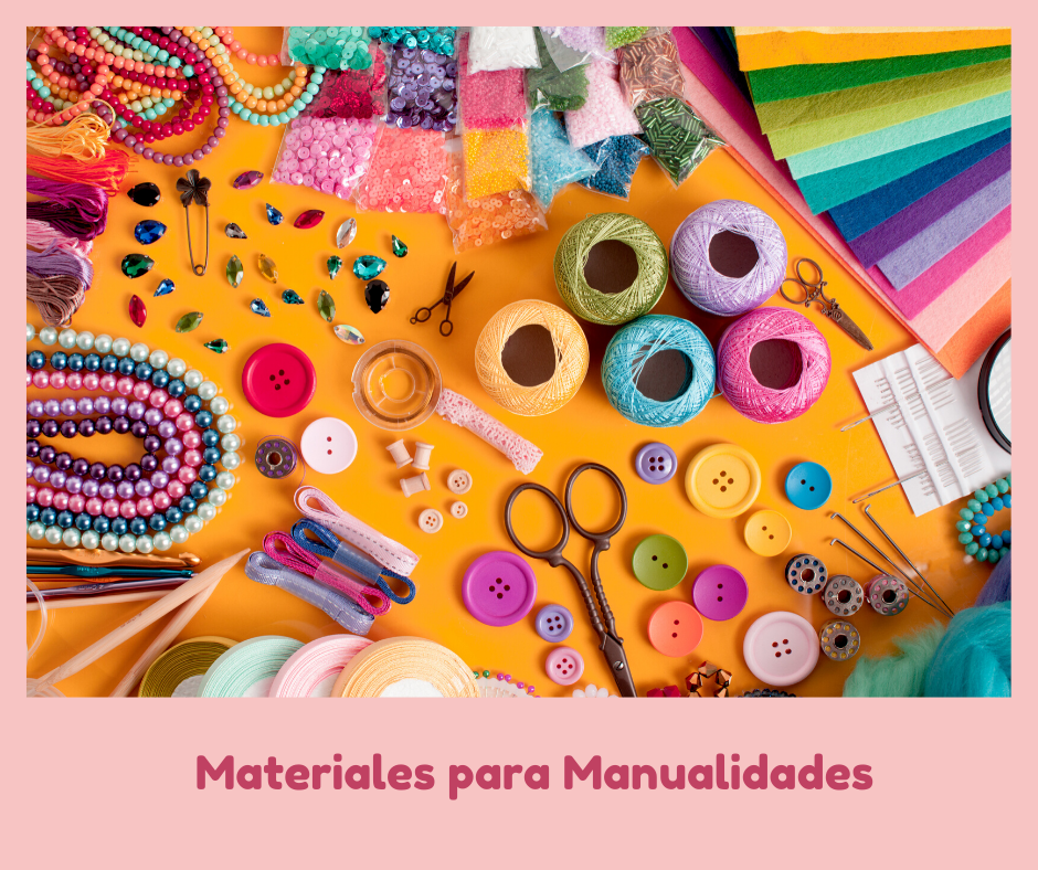 genera ingresos con materiales para manualidades